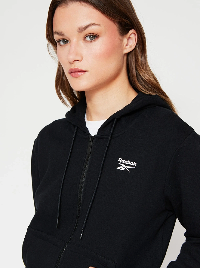 POLERON MUJER REEBOK ALGODÓN SMALL LOGO - 3