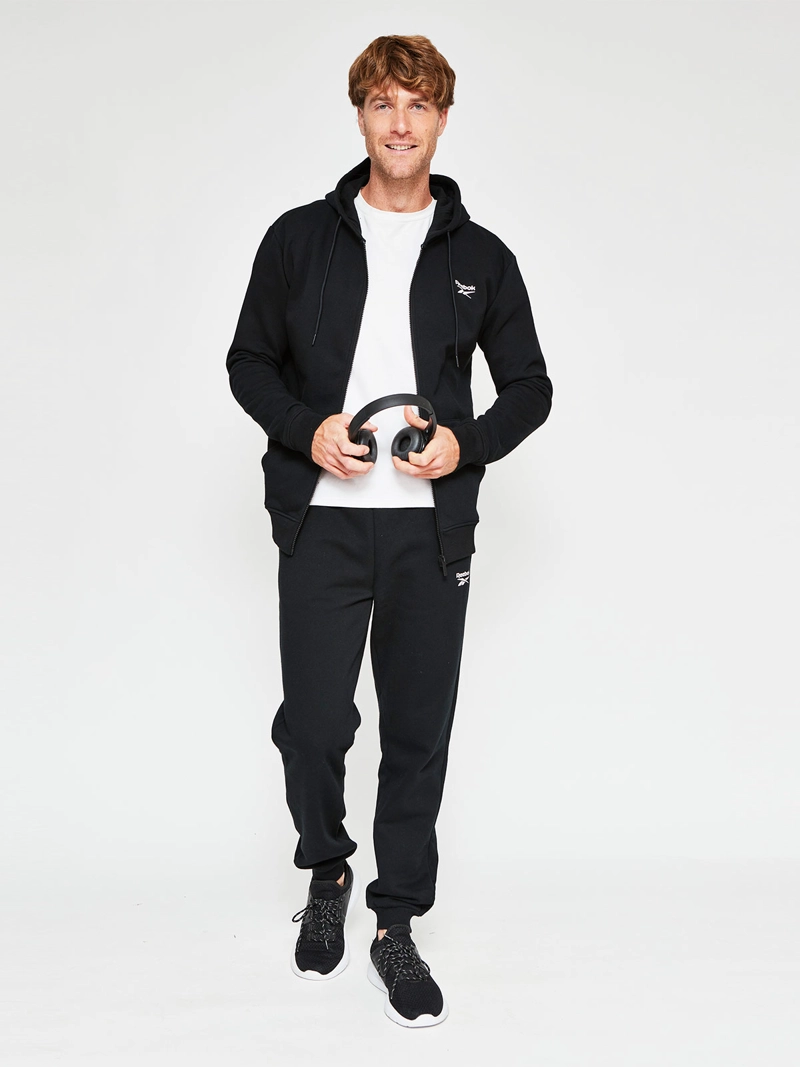 POLERON HOMBRE REEBOK ALGODÓN SMALL LOGO - 4