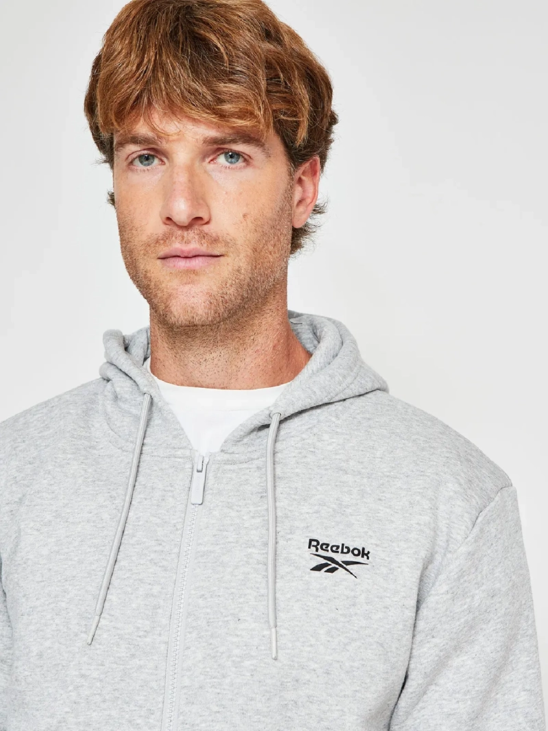 POLERON HOMBRE REEBOK ALGODÓN SMALL LOGO - 3