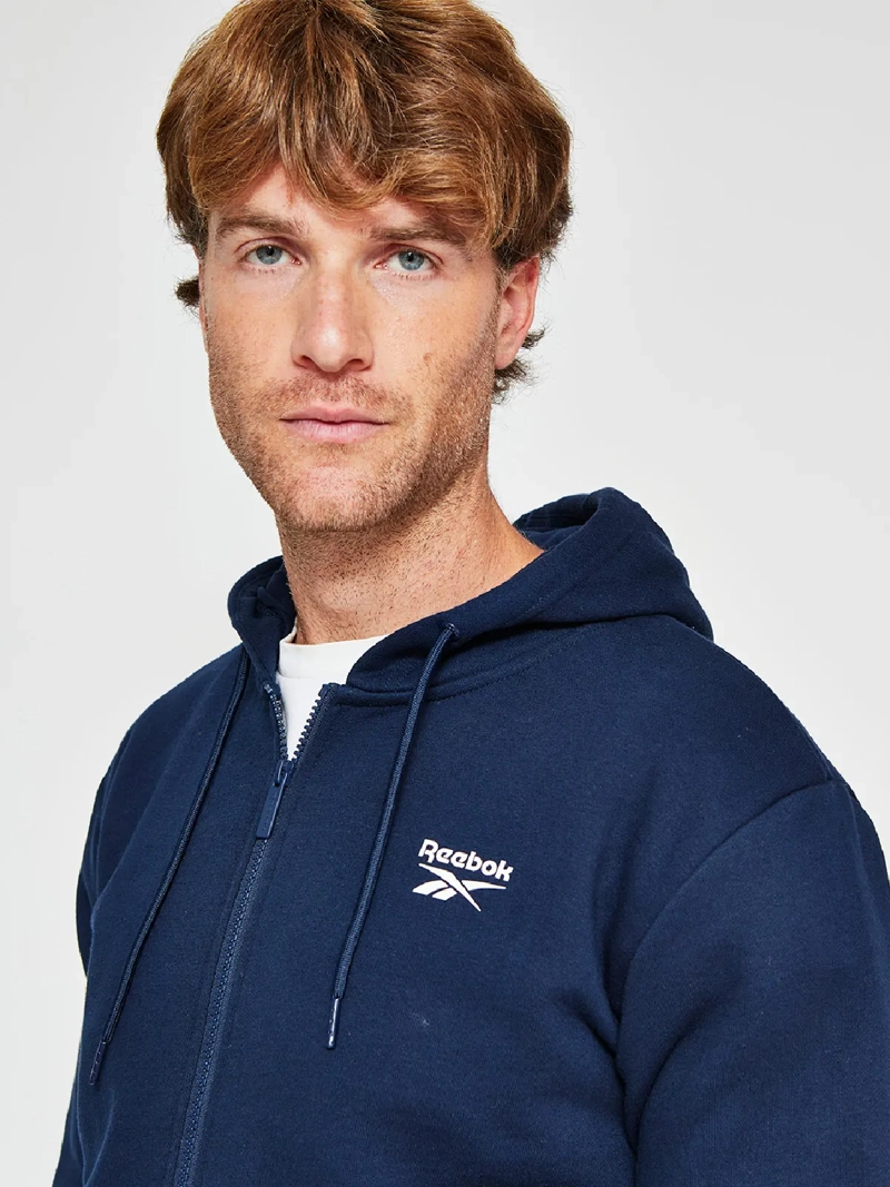 POLERON HOMBRE REEBOK ALGODÓN SMALL LOGO - 3