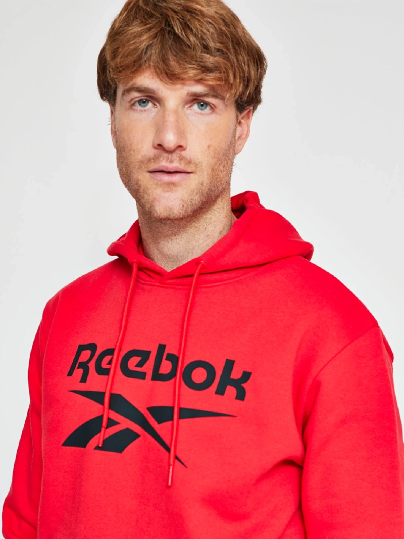 POLERON HOMBRE REEBOK ALGODÓN BIG LOGO - 3