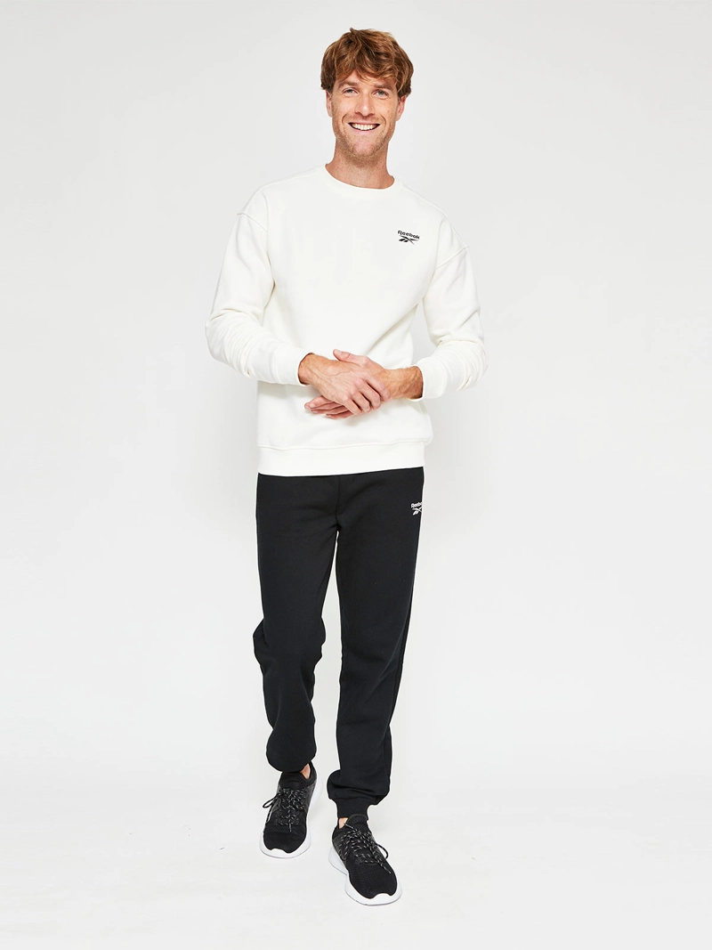 POLERON HOMBRE REEBOK ALGODÓN SMALL LOGO - 4