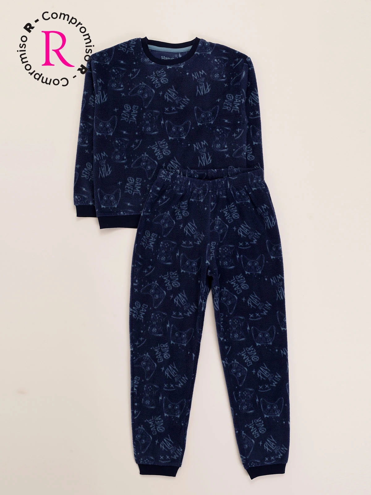 PIJAMA NIÑO HARVEST MICROPOLAR