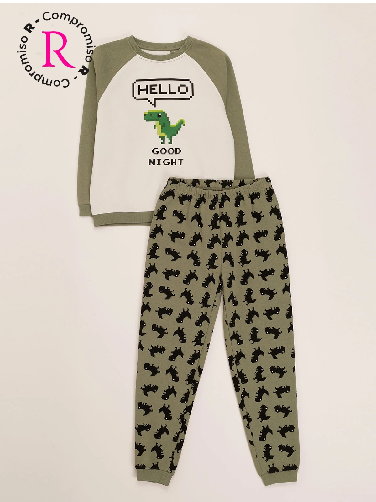 PIJAMA NIÑO HARVEST FRANELA - 1
