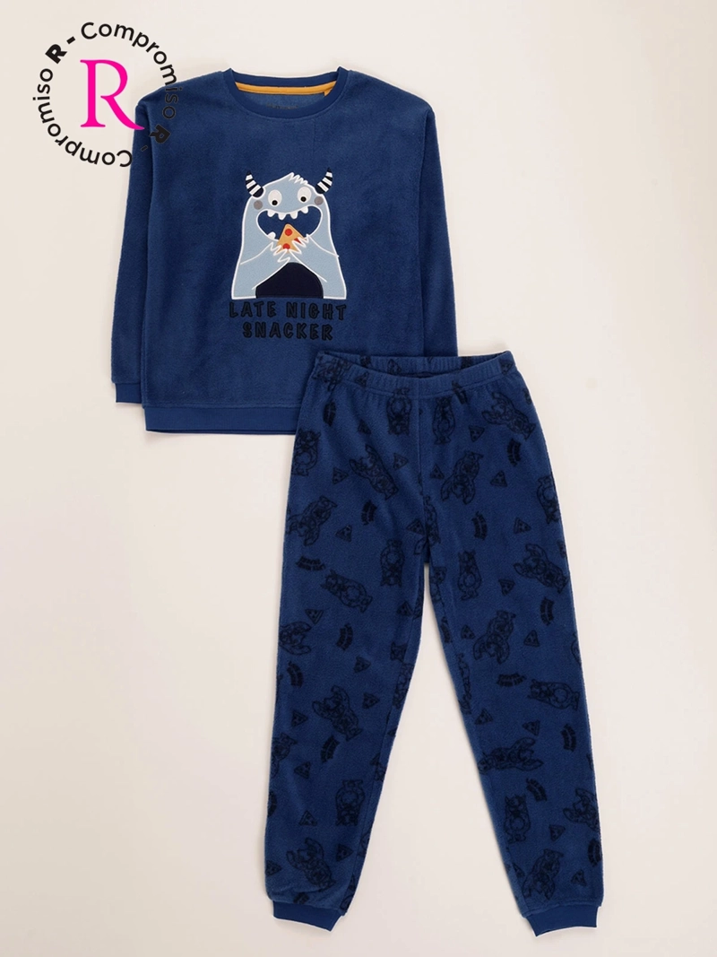 PIJAMA NIÑO HARVEST MICROPOLAR