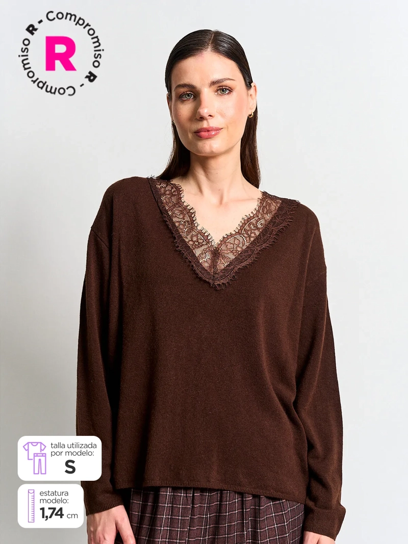 MARQUIS SWEATER MUJER MARQUIS CON BLUSA