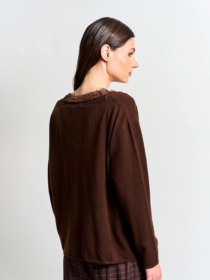 SWEATER MUJER MARQUIS CON BLUSA - 2
