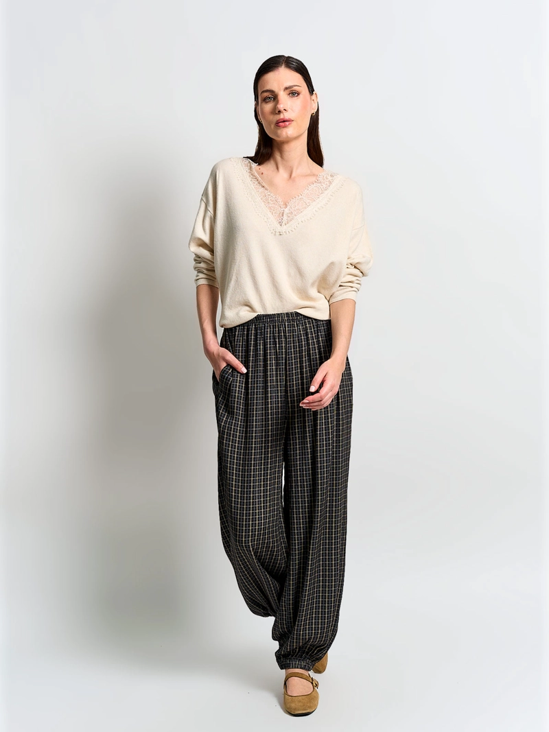 SWEATER MUJER MARQUIS CON BLUSA - 4