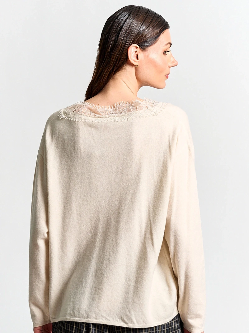 SWEATER MUJER MARQUIS CON BLUSA - 2