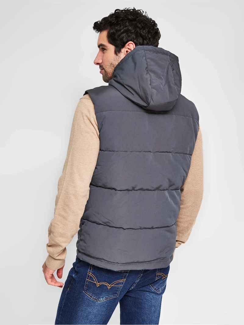 PARKA HOMBRE ROBERT LEWIS SIN MANGAS GORRO - 2