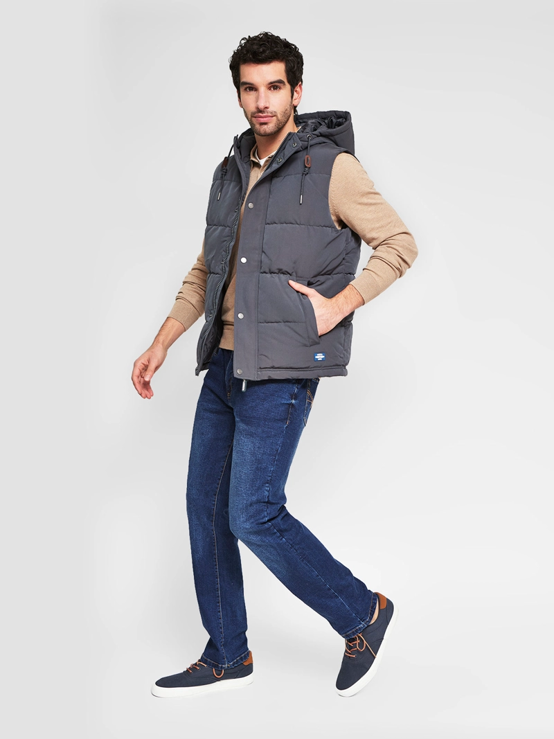 PARKA HOMBRE ROBERT LEWIS SIN MANGAS GORRO - 4