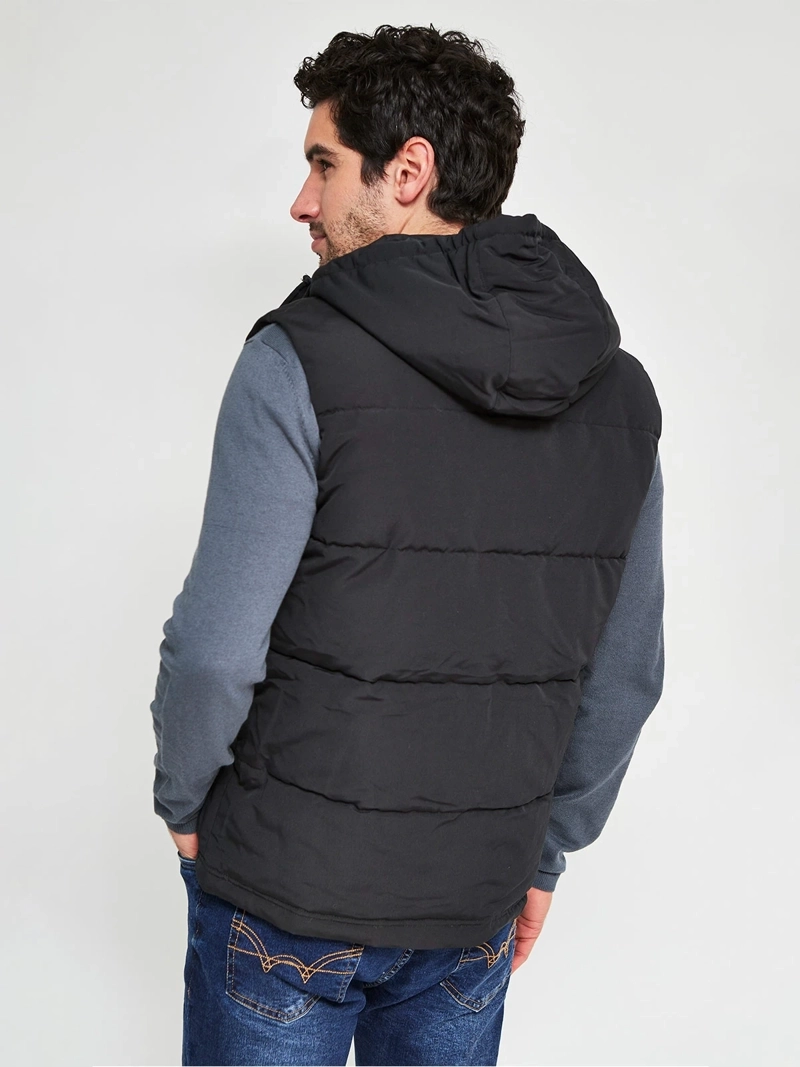 PARKA HOMBRE ROBERT LEWIS SIN MANGAS GORRO - 2