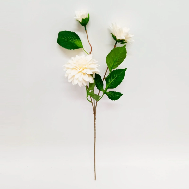 FLOR DECORATIVA RIPLEY HOME DALIA GRANEL BLANCO - 1
