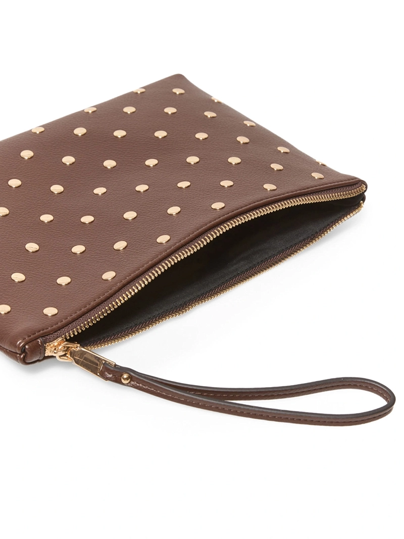 CARTERA MUJER SFERA FRONTAL TACHAS - 3