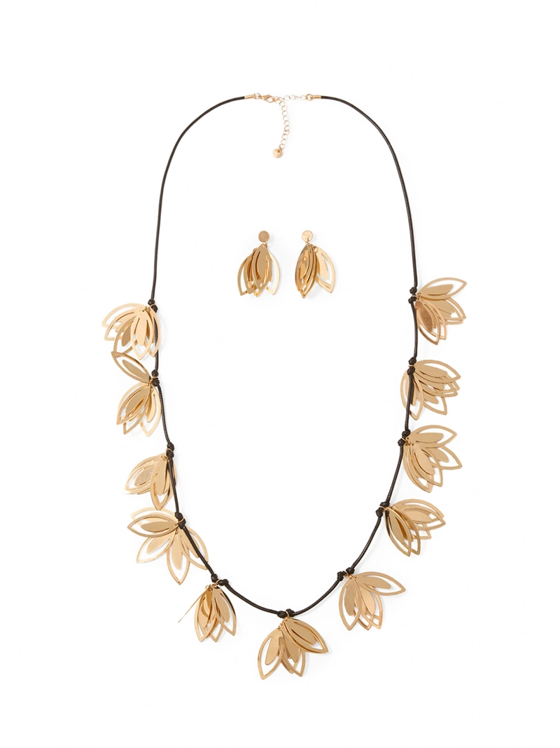 CONJUNTO MUJER SFERA CORDÓN FILIGRANA - 1