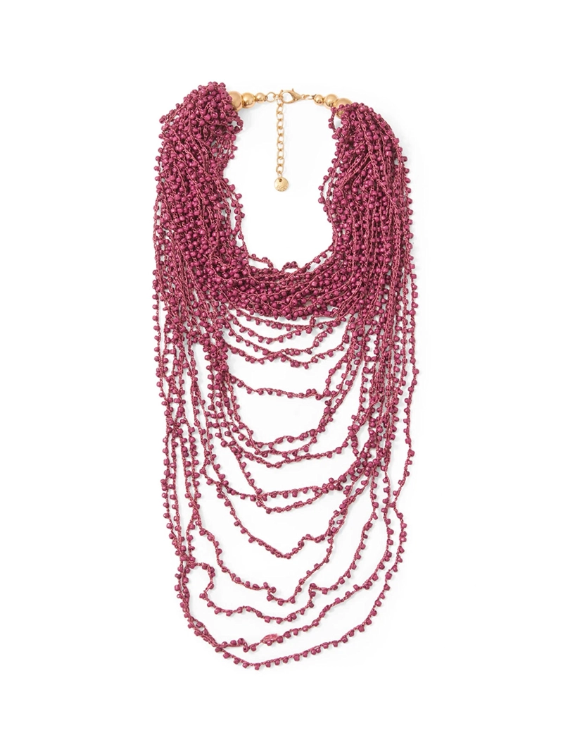 COLLAR MUJER SFERA CHOKER MULTIFILAS - 1
