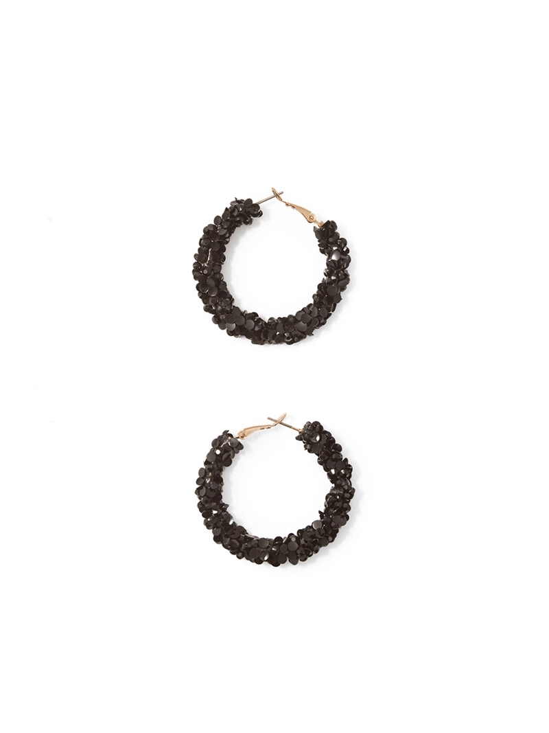 AROS MUJER SFERA CAVIAR BRILLOS