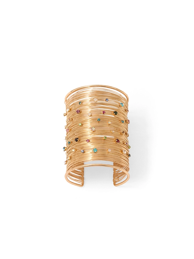 PULSERA MUJER SFERA MAXI METALES BRILLOS - 1
