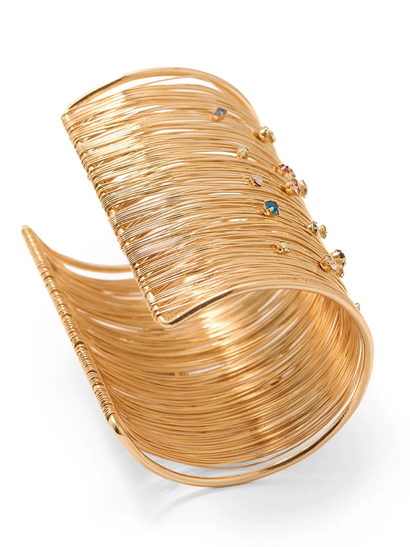 PULSERA MUJER SFERA MAXI METALES BRILLOS - 2