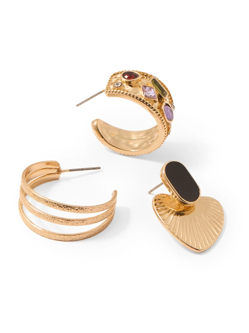CONJUNTO MUJER SFERA TRIPLE PIEDRAS - 2