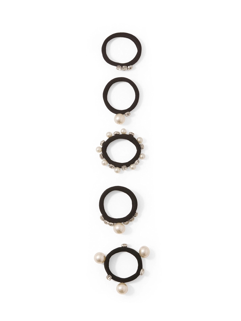 SET X5 ELÁSTICOS MUJER SFERA PERLAS - 2