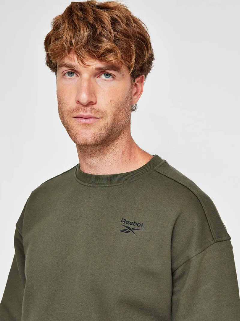POLERON HOMBRE REEBOK ALGODÓN SMALL LOGO - 3
