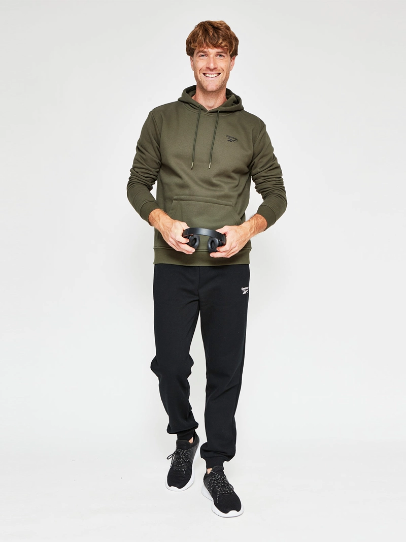 POLERON HOMBRE REEBOK ALGODÓN SMALL LOGO - 4