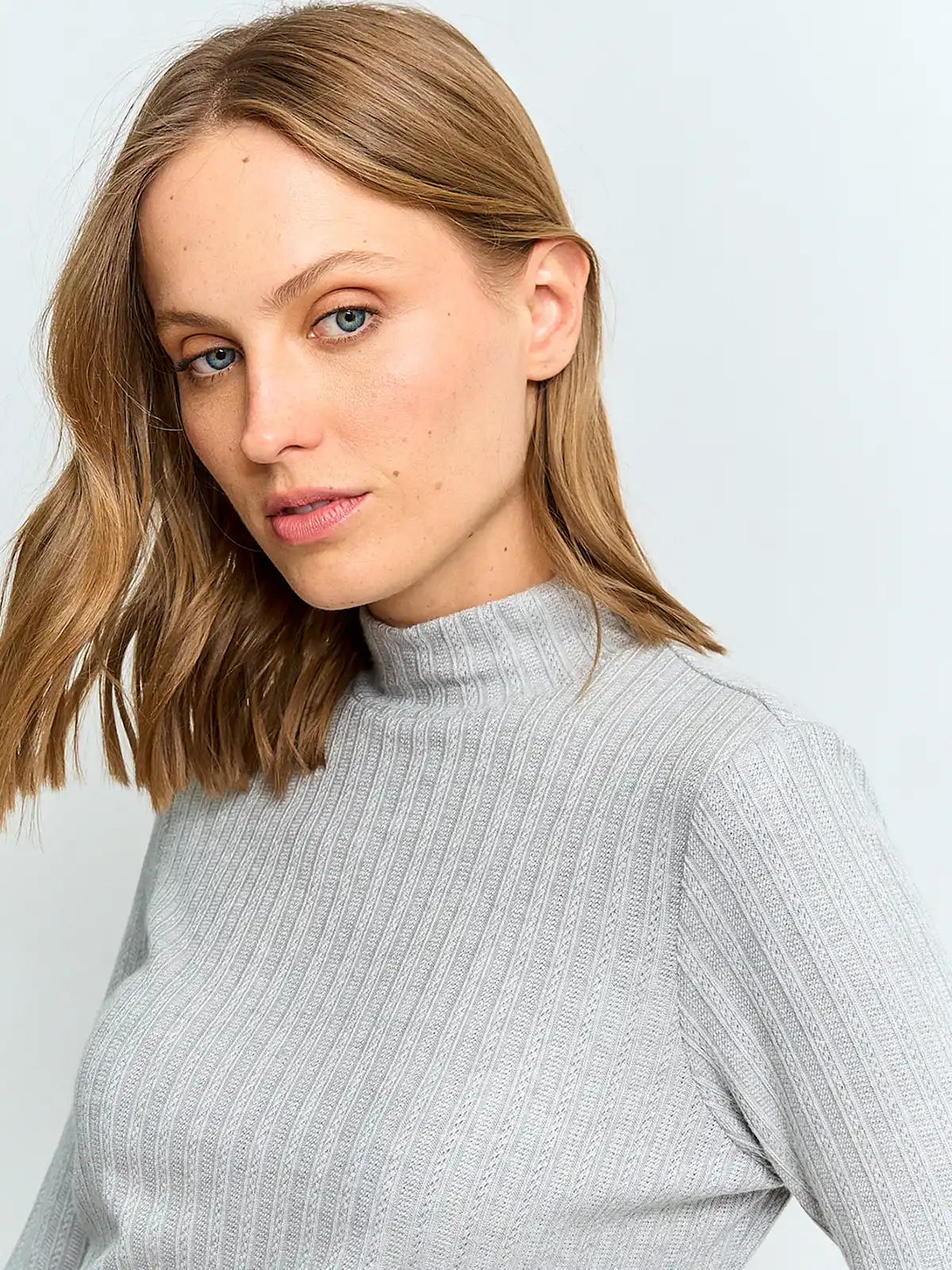 POLERA MUJER REGATTA CUELLO MOCK MANGA LARGA - 3