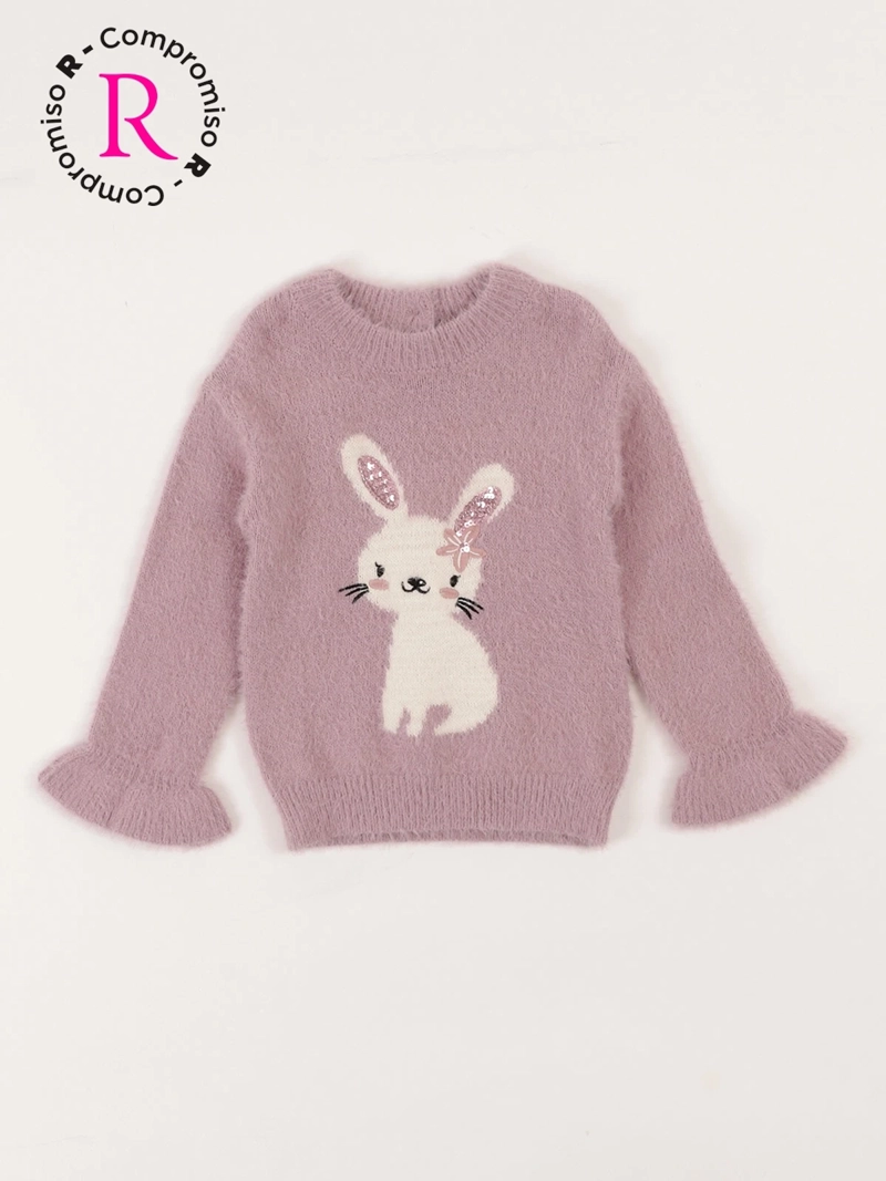 SWEATER NIÑA BABY HARVEST EFECTO PELO - 1