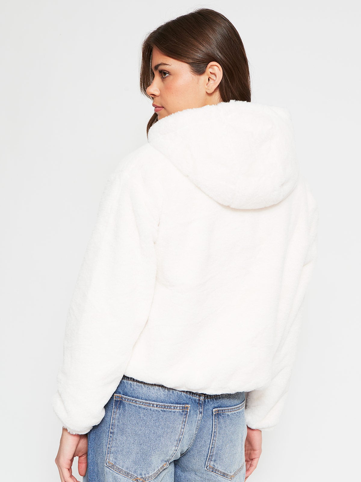 CHAQUETA MUJER INDEX PELUDA CAPUCHA - 2