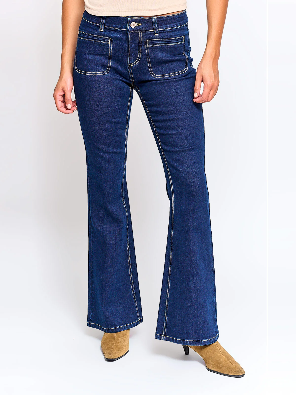 JEANS MUJER INDEX ALGODÓN FLARE - 2