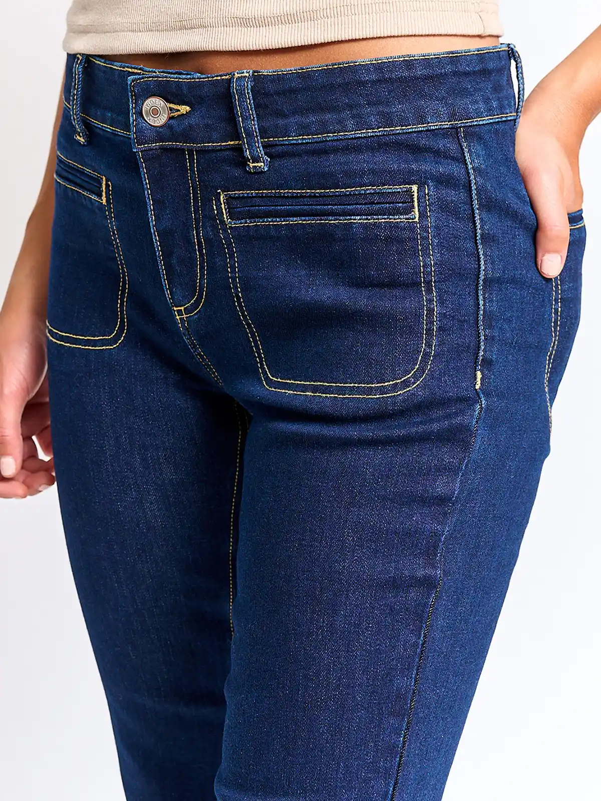 JEANS MUJER INDEX ALGODÓN FLARE - 4