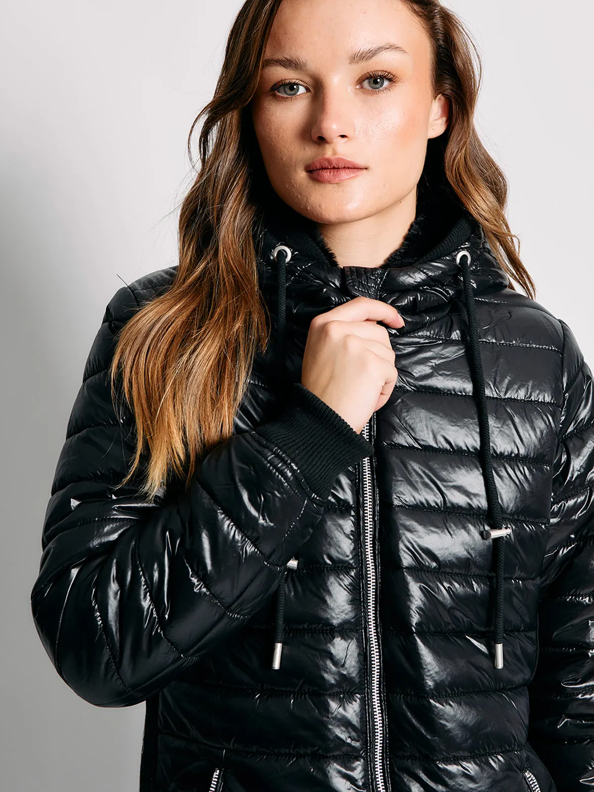 PARKA MUJER INDEX LARGA PELOS - 3