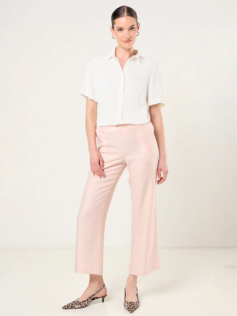 MA GRIFFE PANTALÓN MUJER MA GRIFFE WIDELEG SAFARI