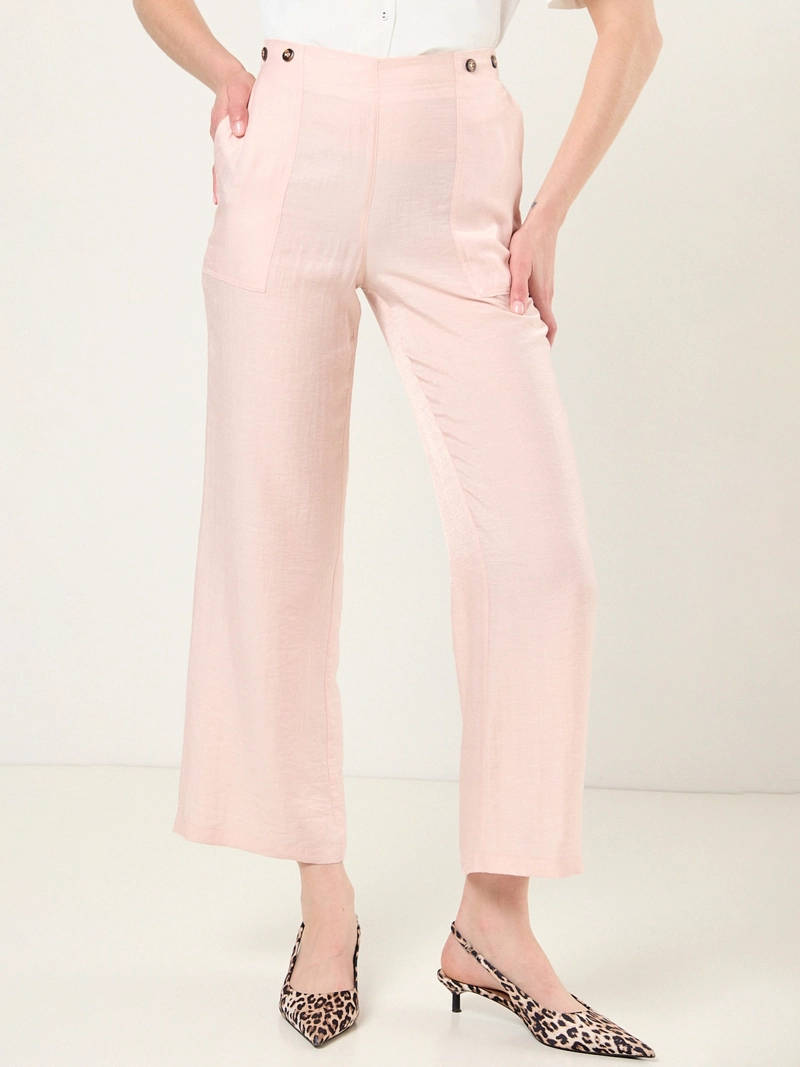 PANTALÓN MUJER MA GRIFFE WIDELEG SAFARI - 3