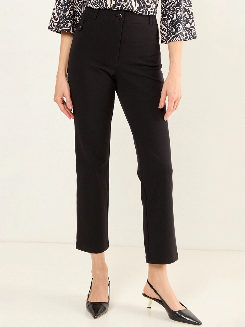 PANTALÓN MUJER MA GRIFFE ALGODÓN RECTO - 3