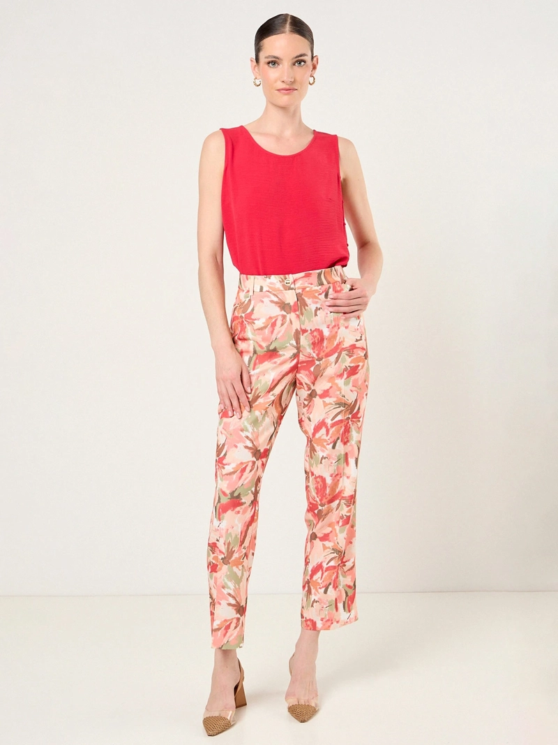 PANTALÓN MUJER MA GRIFFE RECTO CLÁSICO - 1