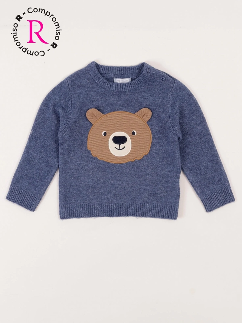 SWEATER NIÑO BABY HARVEST CUELLO ALTO MANGA LARGA - 1
