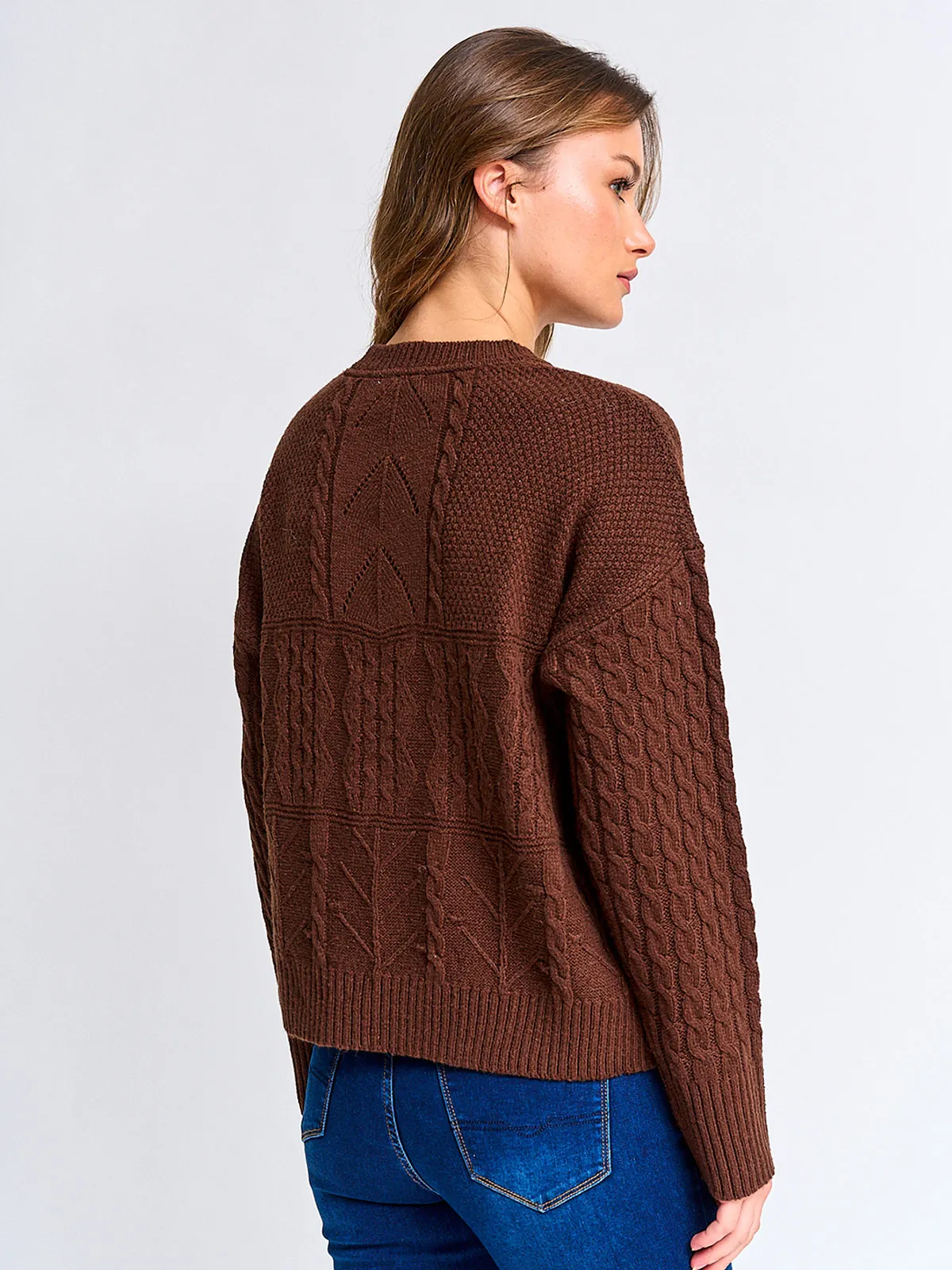 SWEATER MUJER PEPE JEANS TRENZADO - 2