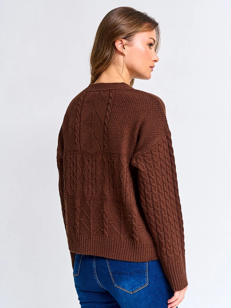 SWEATER MUJER PEPE JEANS TRENZADO - 2