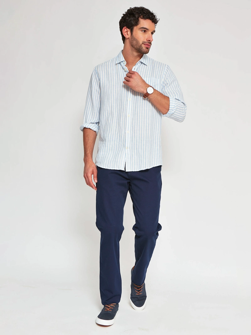 PANTALÓN HOMBRE LACOSTE ALGODÓN  - 4