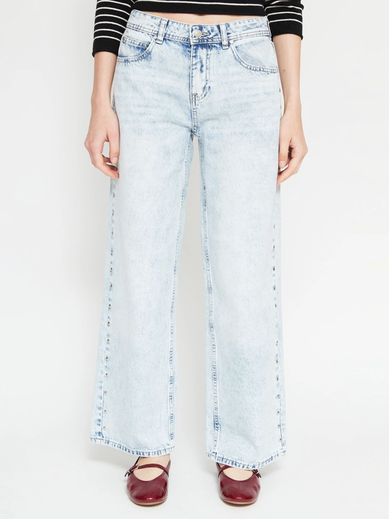 JEANS MUJER INDEX ALGODÓN TACHAS ESTRELLAS - 2