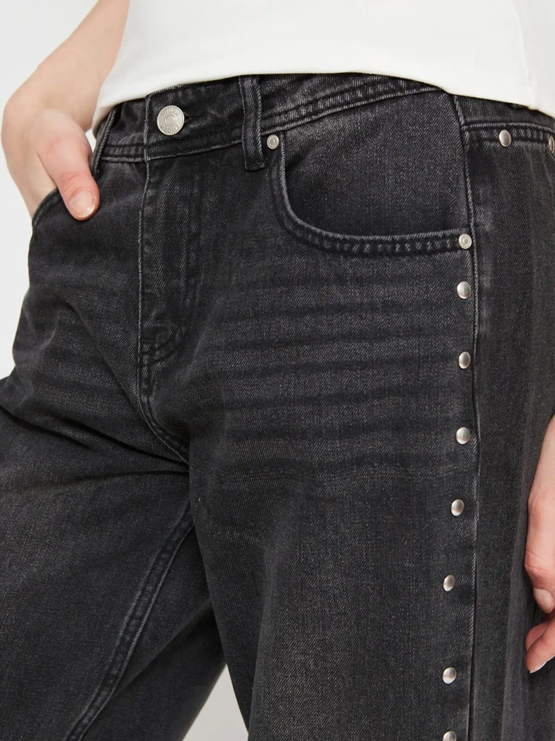 JEANS MUJER INDEX ALGODÓN TACHAS ESTRELLAS - 4