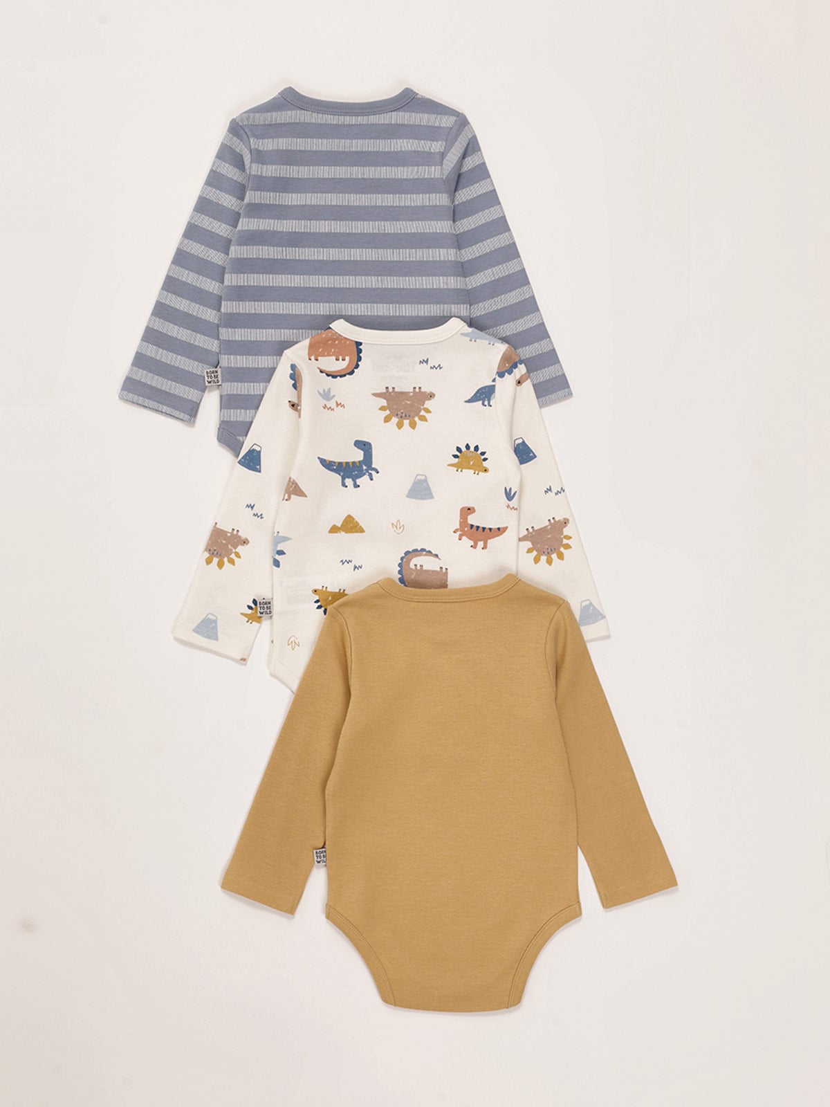 PACK X3 BODYS NIÑO BABY HARVEST ALGODÓN - 2