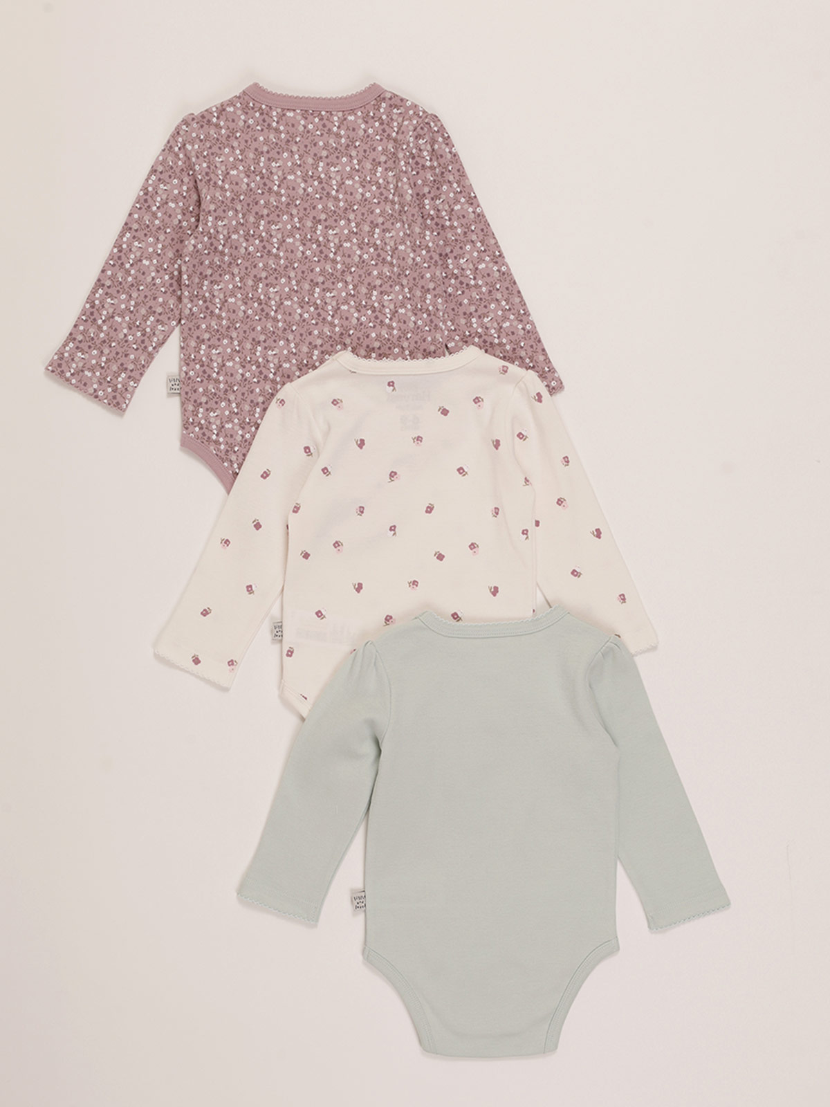 PACK X3 BODY NIÑA BABY HARVEST - 2
