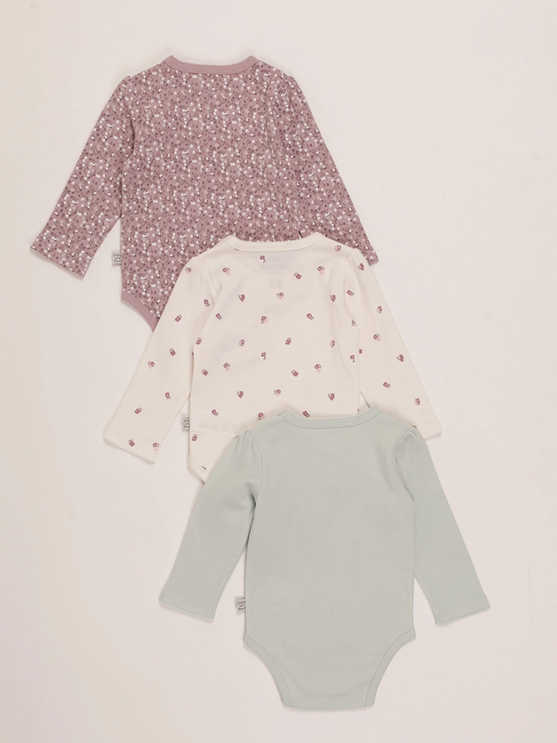 PACK X3 BODY NIÑA BABY HARVEST - 2