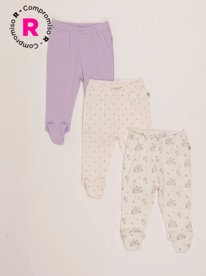 PACK X3 PANTYS NIÑA BABY HARVEST - 1