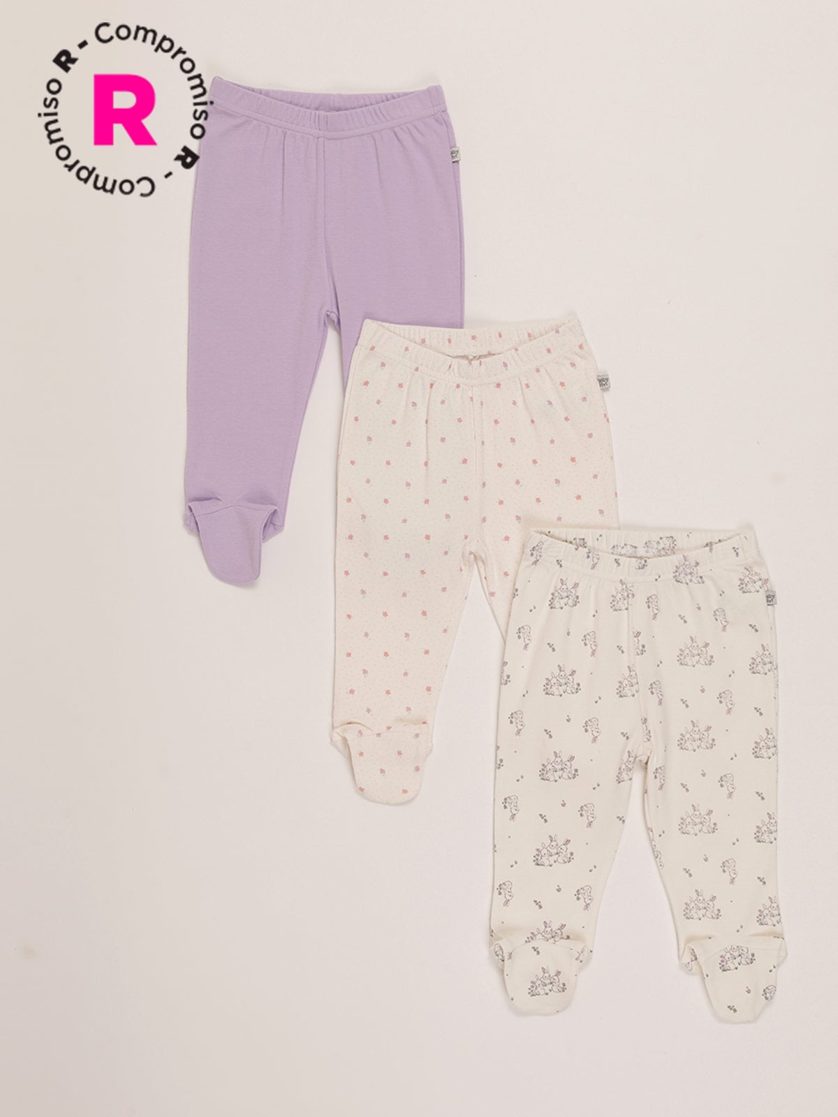PACK X3 PANTYS NIÑA BABY HARVEST - 1