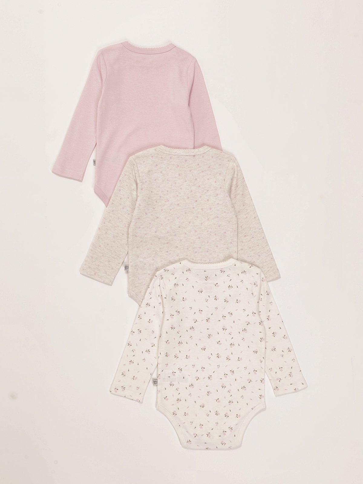 PACK X3 BODY NIÑA BABY HARVEST ALGODÓN - 2