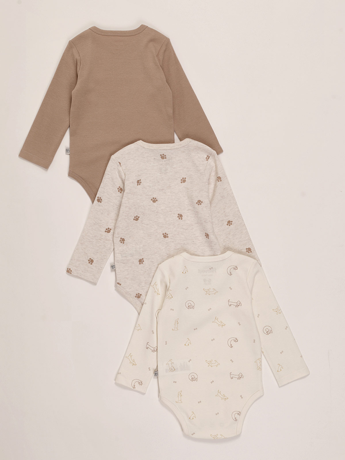 PACK X3 BODY NIÑO BABY HARVEST - 2